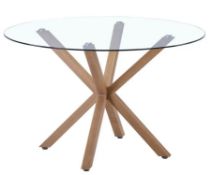 (2I) RRP £140. Ludlow Round Dining Table. (H)760 x (Diameter)1200mm
