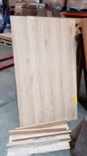 (6M) Wooden Dining Table (L150x D90cm). (No Fixings)