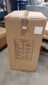 (5M) 3x Items. 1x Black Shimmer 30L Bin RRP £24.99 (IR8409/01). 2x Ochre Wire Metal Nest Tables RRP
