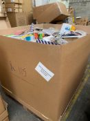 Wholesale Job Lot Pallet of New Mixed Lots Store Returns/Overstocks Stationary Toys ect