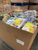 Wholesale Job Lot Pallet of New Mixed Lots Store Returns/Overstocks Stationary Toys ect