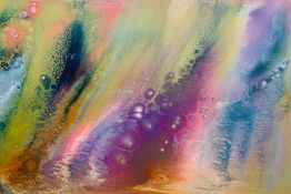 Original abstract painting - Discovery