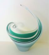 Murano Sommerso Art Glass Centre Piece
