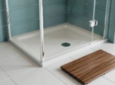 900 x 700mm Stone Resin Shower Tray. Appears New Unused.