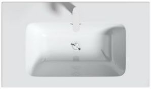 RRP £200. Larsen 800 x 560mm Designer Resin Basin. Appears New & Unused