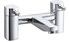Rrp £228. Cubix chrome Bath Filler Tap. https://www.mjbathrooms.co.uk/frontline-cubix2-bath-filler-