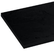 RRP £215. Reeves Nouvel black slate compact laminate worktop 365 x 1500mm. Appears New, Unused & No
