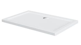 RRP £159. Orchard rectangular stone shower tray. Appears New Unused. 1200X 800mm. https://victori