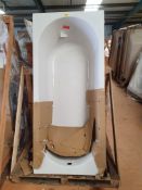 Rrp £279. Orchard round edge single ended straight bath Product code: RIC1880S. Appears New Unused