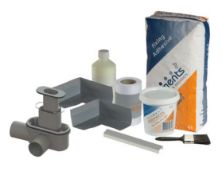 RRP £99. 400 x 220mm Resin Cloakroom Basin. Appears New & Unused