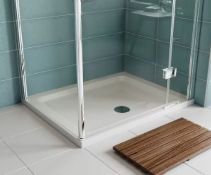 RRP £205. Orchard rectangular stone shower tray 100 x 6760mm. Appears New unused. Product code: STN