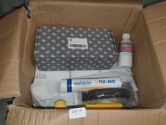 Wet Room Floor Prep Set With LinerWaste kit, Screed, Roller, Trowel, Edging Fabric, Roller & Wood P