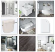 RRP Circa £9,900+. Huge Bathroom Trader Lot From A Major High Street & Online Retailer. Many Items