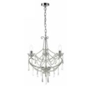 (11B) Lot RRP £315.00. 6x Mixed Lighting Items. 2x The Lighting Studio Cilla 3 Light Chandelier RRP