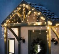 (9F) 13x Christmas / Lighting Items. 4x 240 Timer LED Icicle Lights White Blue Mix Outdoor. 3x 720