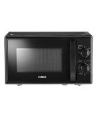 (6H) RRP £60.00. Tower 20L 700W Manual Microwave – Black. (BD132PS). Grade C Stock.