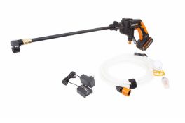 (6D) RRP £129.99. Worx Hydro Shot 20V Pressure Cleaner.