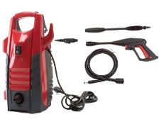 (5C) Lot RRP £159. 3x Sovereign Items. 1x 1450W Mitre Saw RRP £65. 1x 1400W Wet & Dry Vacuum Cleane