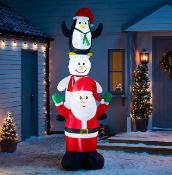 (P) Contents Of Pallet. A Quantity Of Mixed Christmas Inflatable Items RRP £65 Each.
