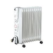 (11b) Lot RRP £210.00. 3x Arlec Heating Items. 2x 11 Fin Radiator 2500w. 1x 9 Fin Radiator 2000w.
