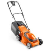(11A) Lot RRP £199.00. 2x Flymo Items. 1x EasiStore 340R Electric Lawnmower. 1x SimpliMow 300 Elect