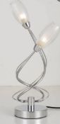 (10H) 7x Lighting Items. 1x The Lighting Studio Estelle 2 Light Table Lamp. 1x Verve Design Yorkie