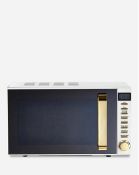 (6G) RRP £99.99. Swan Gatsby 20L 800W Digital Microwave – White (BD145). Grade C Stock.
