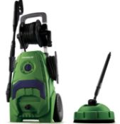 (10F) RRP £159. Powerbase 2000W Electric Pressure Washer With Patio Cleaner.