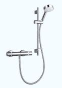 (11C) RRP £185. Mira Atom EV Electric Shower Mixer Chrome