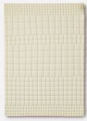(6D) RRP £94.00. Sleep Better Six Zone Mattress Topper Cream Double (FO069PS). (190 x 35 x 4.5cm).