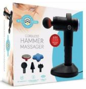 (Mez) Lot RRP £195. 3x Well Being Cordless Hammer Massager RRP £65 Each. (All Units Are New)