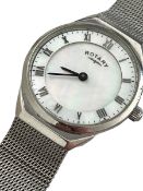 Ladies stainless steel watch. Surplus stock or returns.