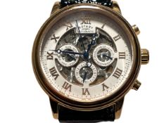 Lost property from our private jet charter mens skeleton automatic watch