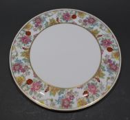 Royal Worcester Chinese Garden Cake Plate