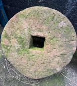 Antique Millstone Grindstone