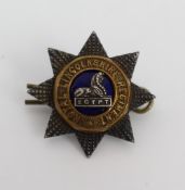 Royal Lincolnshire Regiment Egypt Sweetheart Brooch by J R Gaunt