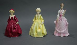Set of 3 Royal Worcester Figurines