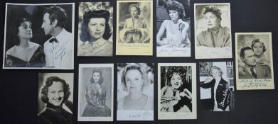 Film Actresses Original Signatures
