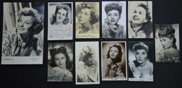 Film Actresses Original Signatures