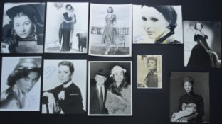Film Actresses Original Signatures