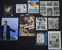 Foreign Films with Actors & Actresses original Signatures