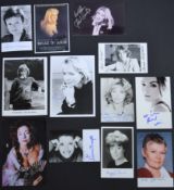 Film & T.V Actresses Original Signatures