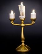 (8H) Lot RRP £210. 7x Disney Beauty & The Beast 3D Lumiere Light RRP £30 Each. (Units Have Return