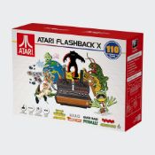 (R8) Lot RRP £118. 2x Atari Flashback X Retro Gaming Console (110 Built In Games) RRP £59 Each.