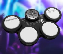 (7C) Lot RRP £109.97. 5x Items. 2x iDance Remix Drums II Digital Hands Percussion RRP £25 Each. 2x