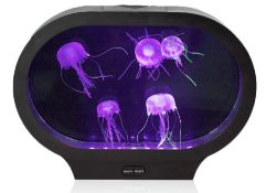 (R8) 13x Items. 4x Red5 Realistic Jellyfish Lamp RRP £65 Each (1x No Box). 8x Red5 Jellyfish Tank.