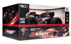 (7A) 8x Items. 4x Red5 X-Knight V2 Extreme Speed Buggy RC RRP £28 Each. 2x VR Real Feel Alien Blast