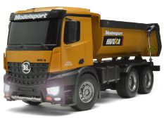 (R8) RRP £89.99. Hui Na Toys Professional RC Dump Truck Model With 10 Functions. (Unit Has Return T