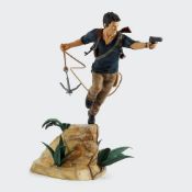 (R8) Lot RRP £119.99. 3x Items. 1x Naughty Dog Uncharted 4 A Thief’s End Nathan Drake Statue RRP £4