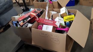 (P) Mixed Job Lot – Contents Of 2x Boxes. Raw Customer Returns – To Include Gadgets & Toys. (Units